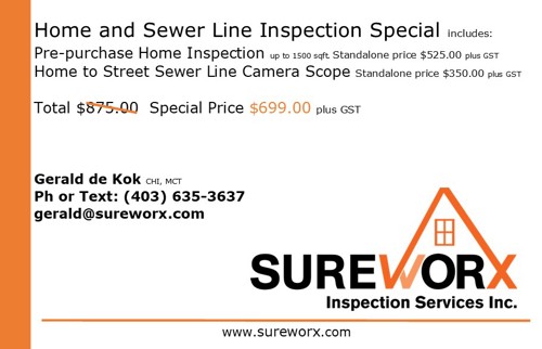 Sewer Line Camera Scope Special